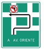 Señal de desvío